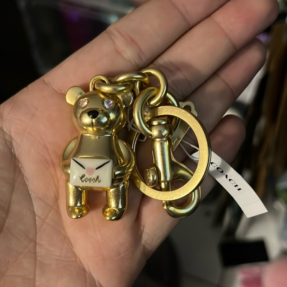 Coach Handbags - NWT COACH Bear bag charm